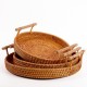 RATTAN SERVING TRAY